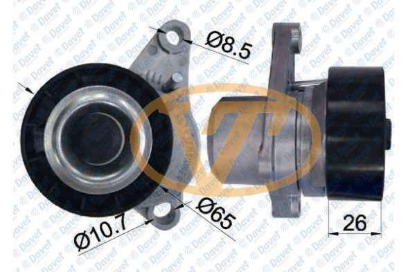 PSA-9825433580 Tension Roller